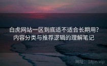 白虎网站一区到底适不适合长期用？内容分类与推荐逻辑的理解笔记