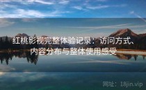 红桃影视完整体验记录：访问方式、内容分布与整体使用感受