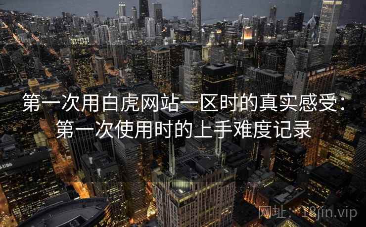 第一次用白虎网站一区时的真实感受:第一次使用时的上手难度记录 第2张 第一次用白虎网站一区时的真实感受:第一次使用时的上手难度记录 第2张